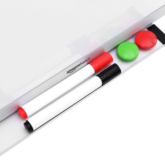 Large Magnetic Dry Erase Whiteboard with Pen Tray for School, Classroom, Office - Picture 7 of 12